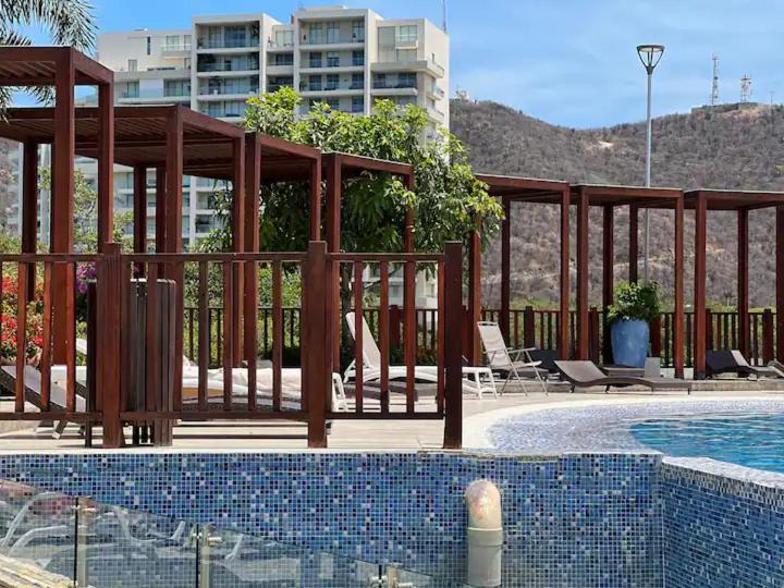 Apartamento Samaria Club Resort Santa Marta  Eksteriør billede
